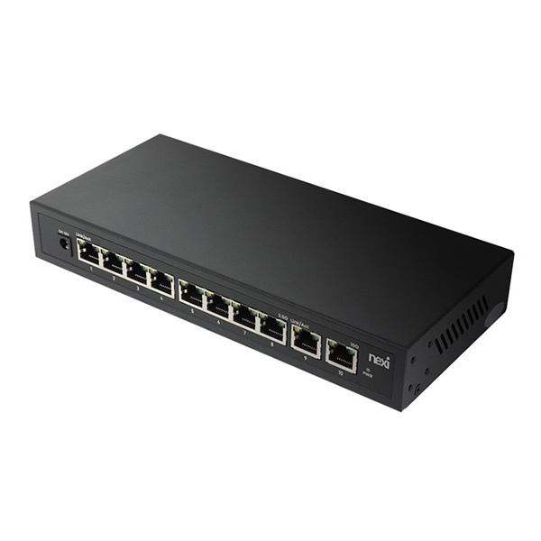 넥시 NX-S25G1010-N [스위칭허브/8포트/2.5G/2포트*10G ][NX1746]