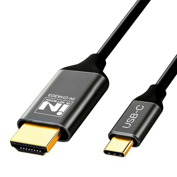 Type-C 3.1 to HDMI 1.4 미러링 케이블, 넷플릭스지원, IN-CH4303 / INV205 [3M]