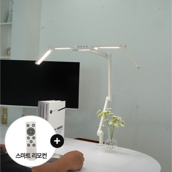 LED 시력보호 와이드 스탠드, STDL04 클램프 [리모컨형]
