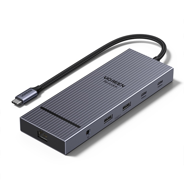 12in1 USB3.2 10Gbps 트리플 디스플레이 허브 U-55767