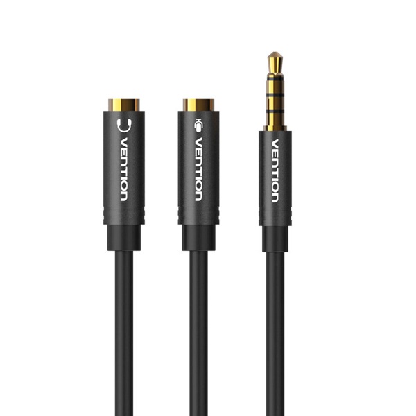 3.5mm 4극 to 마이크 오디오 이어폰 헤드셋 분배기 BBMBY