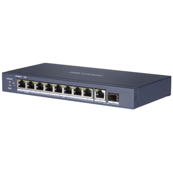DS-3E0510HP-E [스위칭허브/10포트/1000Mbps/PoE+]