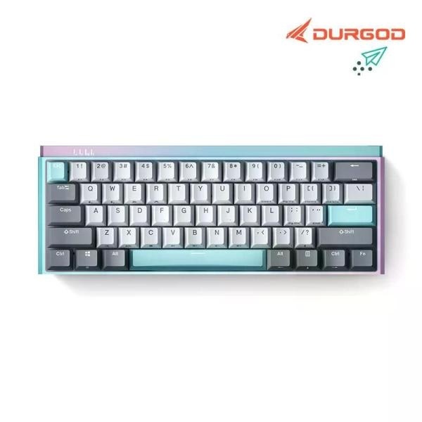 유,무선,블루투스 기계식 키보드, 듀가드 DURGOD K330W  [텐키리스] ICE CREAM 저소음적축