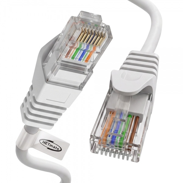 넷메이트 CAT.6 UTP 랜 케이블 15m [화이트] NM-TC615