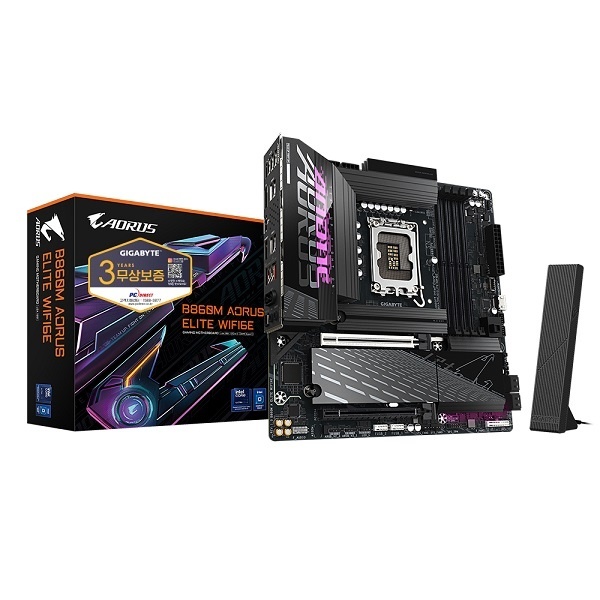 B860M AORUS ELITE WIFI6E 피씨디렉트 (인텔B860/M-ATX) 🍄‍🟫보드의효능🍄‍🟫