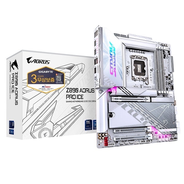 Z890 AORUS PRO ICE 피씨디렉트 (인텔Z890/ATX) 🍄‍🟫보드의효능🍄‍🟫