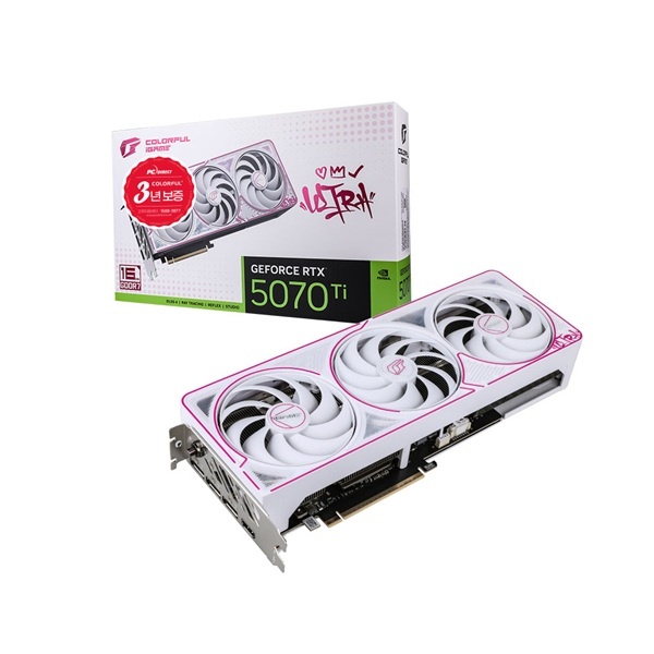 iGame 지포스 RTX 5070 Ti ULTRA OC SFF White D7 16GB 피씨디렉트