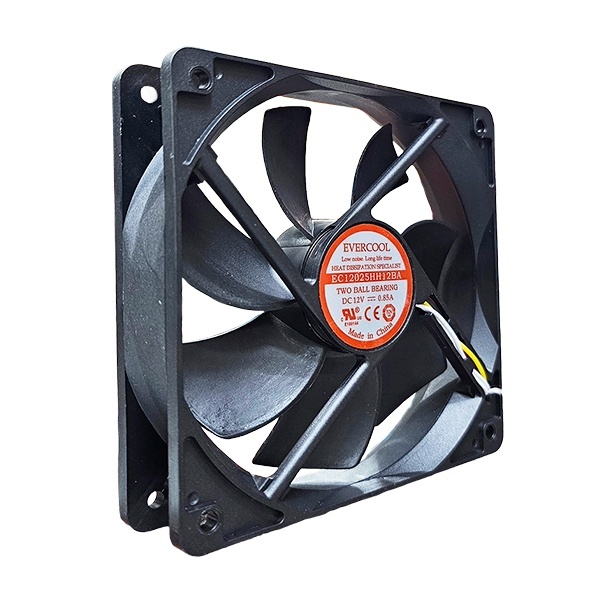 EC12025HH12BA 3P RPM CONTROL [시스템쿨러/120mm] [블랙]