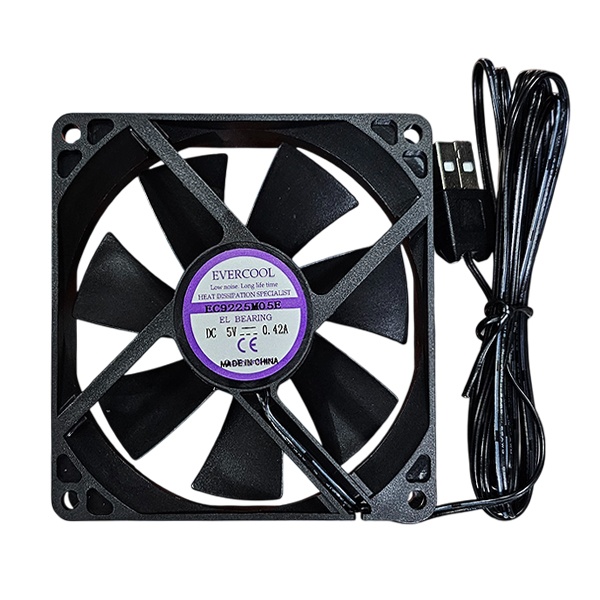 U9225 (EC9225M05E-USB) [시스템쿨러/92mm] [블랙]