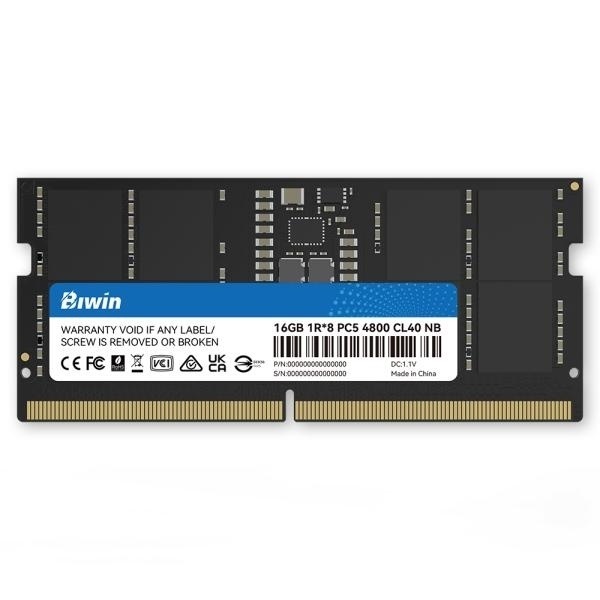 노트북용 DDR5 PC5-38400 CL40 [16GB] (4800)