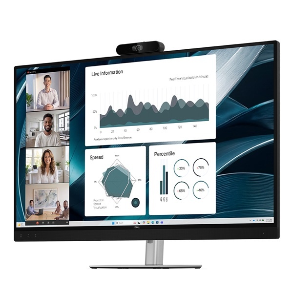 P4326QEB 4K UHD IPS 웹캠