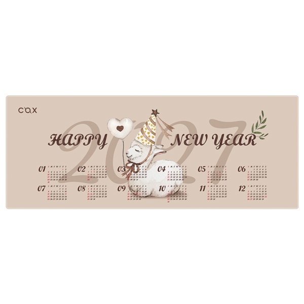장패드, 콕스 2027 새해 달력