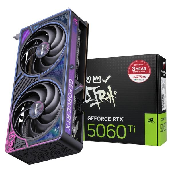 iGame 지포스 RTX 5060 Ti ULTRA DUO OC D7 16GB 도우정보