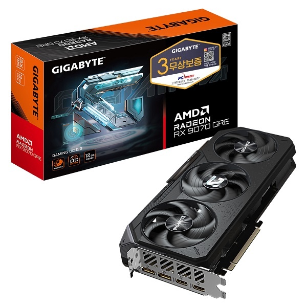 라데온 RX 9070 GRE GAMING OC D6 12GB 피씨디렉트