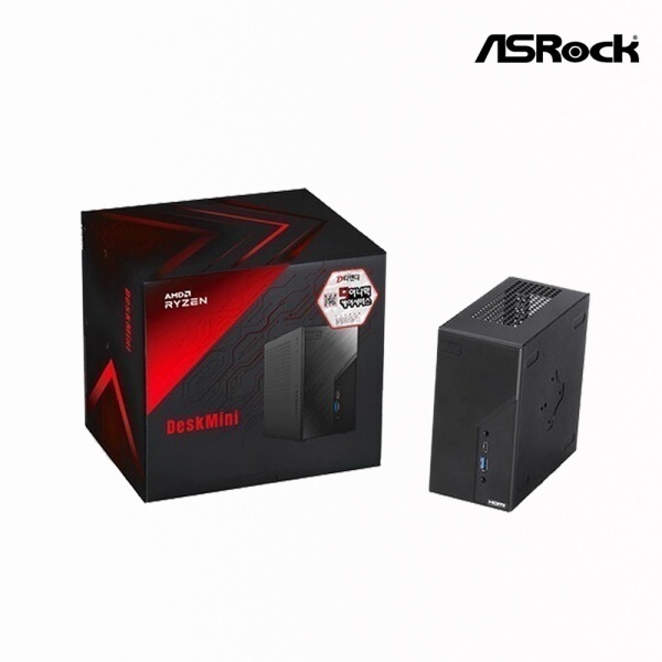 ASRock] 미니PC DeskMini X300 120W 에즈윈 (5600G) [RAM 16GB(8G*2) +