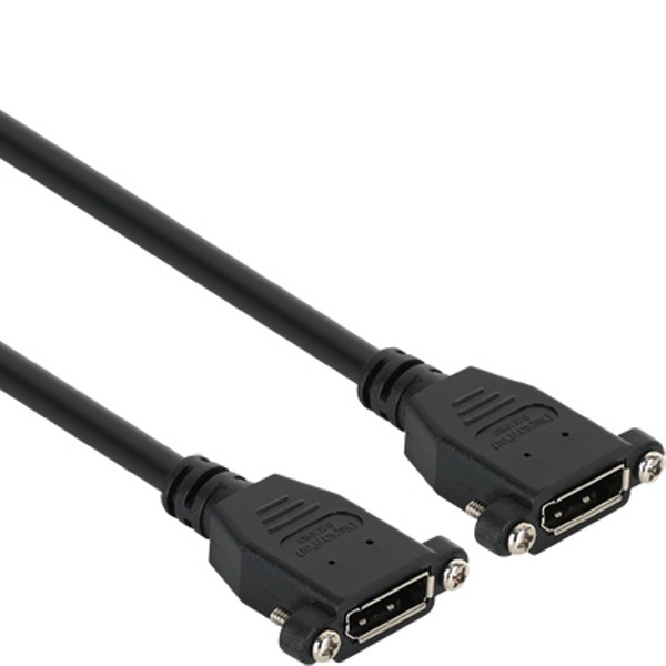 넷메이트 DisplayPort F/F 연장 판넬형 케이블 1m [NM-DPG06]