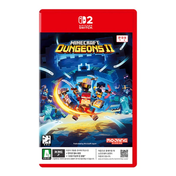 NS2 닌텐도 스위치2 마인크래프트 던전스2 한글판